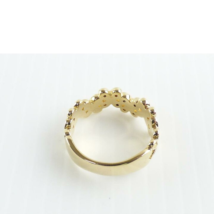 楽天市場】K18ダイヤリング0.04ct/15号/ABランク/64【中古  