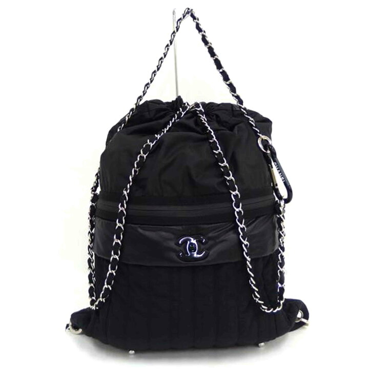 楽天市場】CHANEL シャネル/19SSコレクション/ナイロンリュック/黒/277 