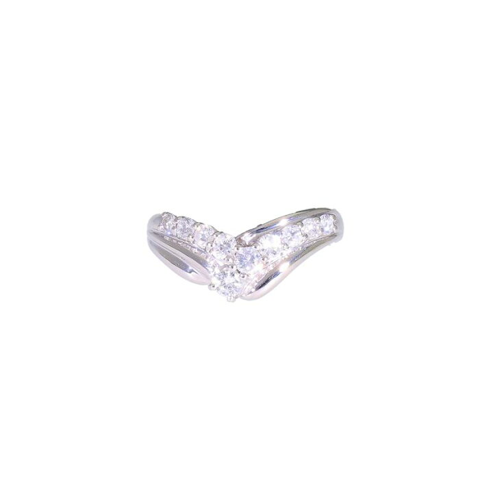 楽天市場】PT900ダイヤリング0.50ct/#12/ABランク/63【中古  