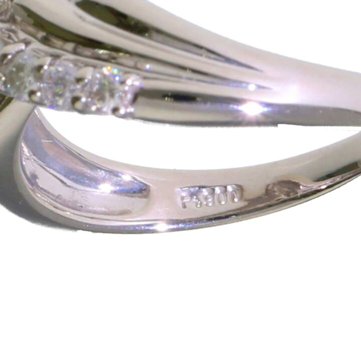 楽天市場】PT900ダイヤリング0.50ct/#12/ABランク/63【中古  