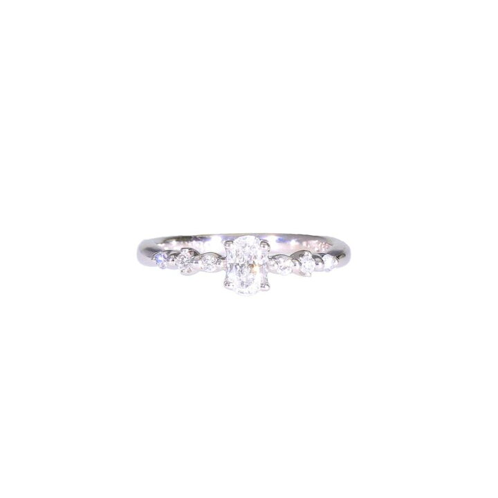 楽天市場】PT900ダイヤリング0.325/0.11ct/#12.5/Aランク/63【中古  