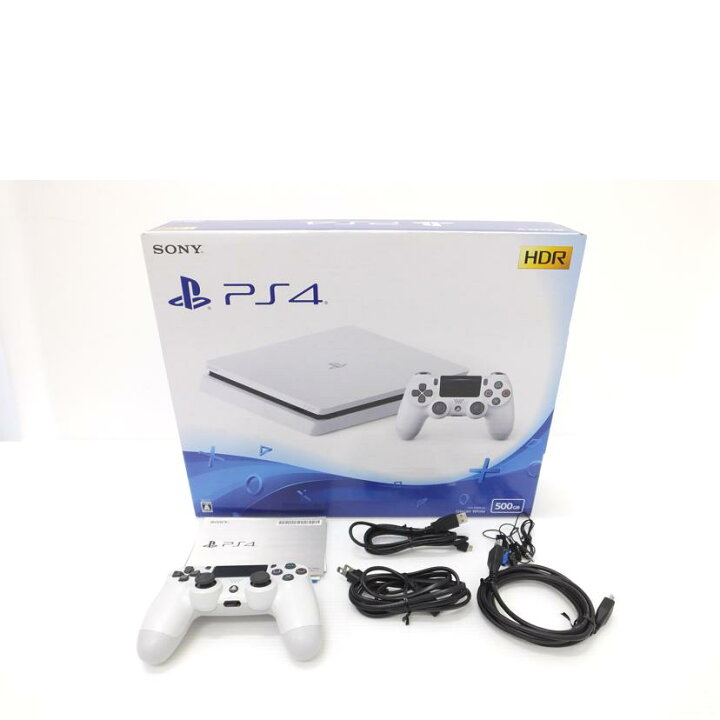 楽天市場】SONY ソニー/PS4本体500GBグレイシャーホワイト/CUH-2100A 