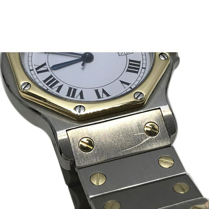 楽天市場】Cartier カルティエ/サントスオクタゴンLM/W2001583/296  