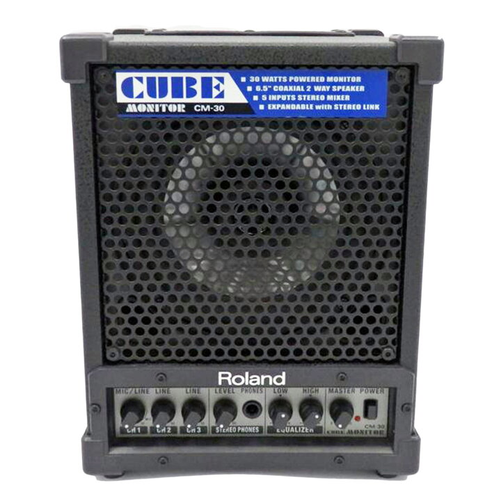 楽天市場】Roland ローランド/モニターアンプ/CUBE/CM-30/ABランク/77 