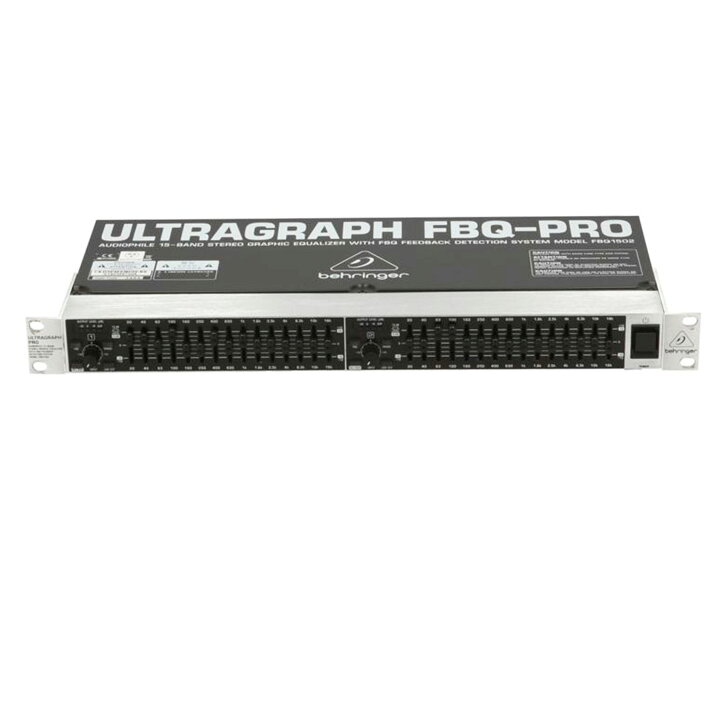 楽天市場】BEHRINGER ベリンガー/グラフィックイコライザー  