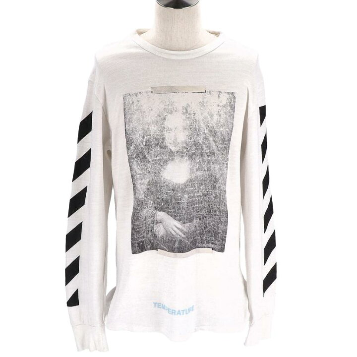 楽天市場】OFF WHITE オフホワイト/モナリザロングTシャツ  