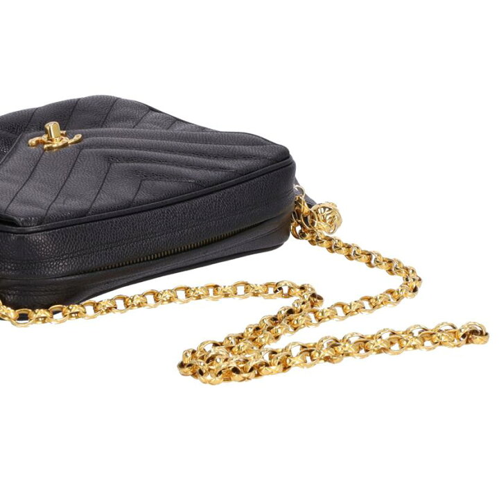 楽天市場】CHANEL シャネル/Vステッチ フリンジビジューチェーン  