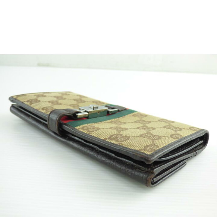 楽天市場】GUCCI グッチ/GGキャンバスレザー長財布/05479 /206*/B 