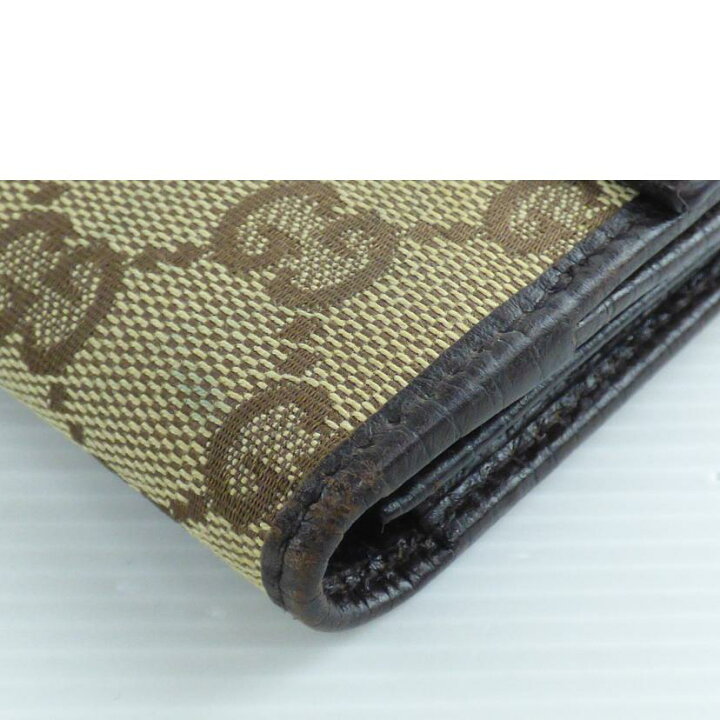 楽天市場】GUCCI グッチ/GGキャンバスレザー長財布/05479 /206*/B 