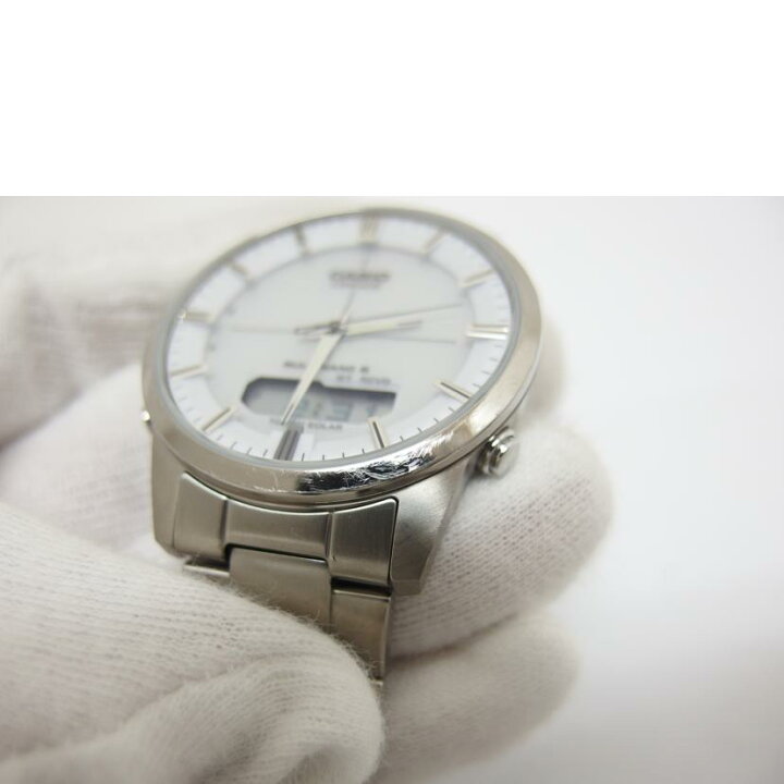 CASIO LINEAGE カシオ リニエージ 電波ソーラー 腕時計 LCW-M170T-7AJF  