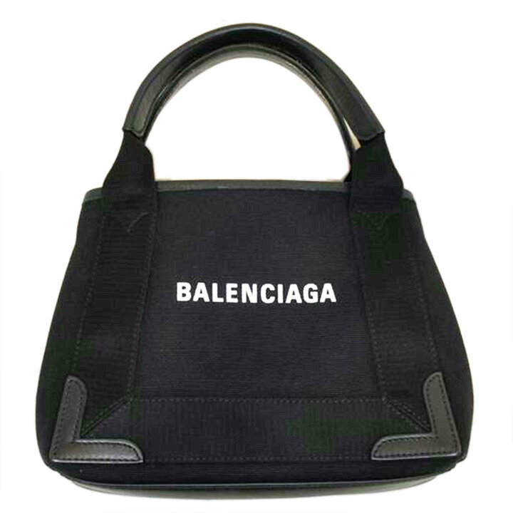 楽天市場】BALENCIAGA バレンシアガ/ネイビーカバスXS/キャンバス 