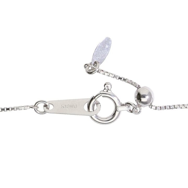 楽天市場】K18WGダイヤネックレス0.50ct/Aランク/05【中古  