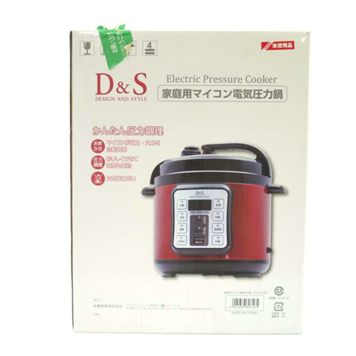 楽天市場】D＆S/家庭用マイコン電気圧力鍋/STL-EC50R/SAランク/69 