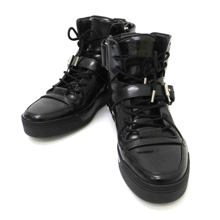 楽天市場】GUCCI グッチ/ホースビットハイカットスニーカー/サイズ6 1  
