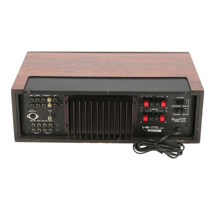 楽天市場】LUXMAN ラックスマン/プリメインアンプ/L-80/5500959/B 