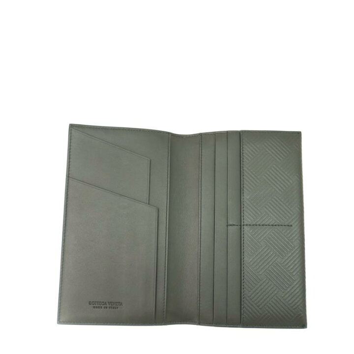 楽天市場】BOTTEGA VENETA ボッテガ/レザー長札入れ/ブラック/PO1  