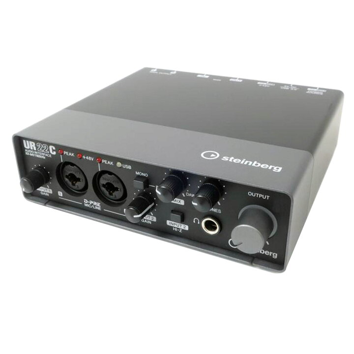 楽天市場】スタインバーグ Steinberg/USBインターフェース/UR22C 