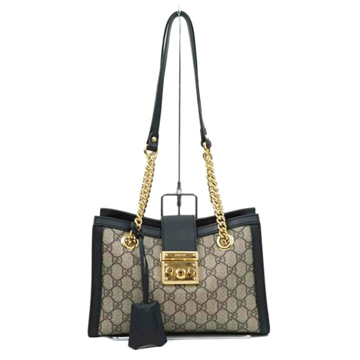 楽天市場】GUCCI グッチ/パドロック GGスプリーム ショルダーバッグ  
