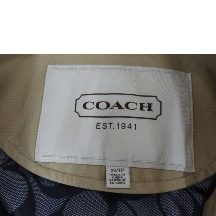 楽天市場】COACH コーチ/トレンチコート/Aランク/82【中古  