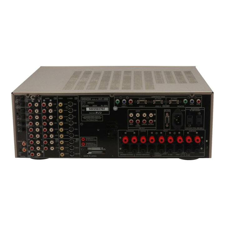 楽天市場】DENON デノン/AVアンプ/AVC-2890/5021501702/Bランク/77 