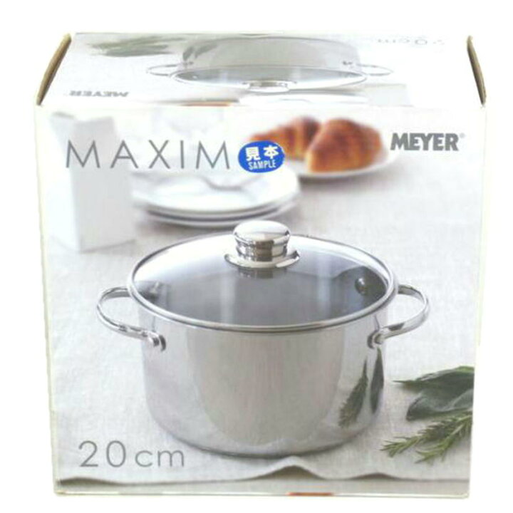 楽天市場】MEYER マイヤー/マキシムSS両手鍋20cm/MXS-W20/Sランク/64 