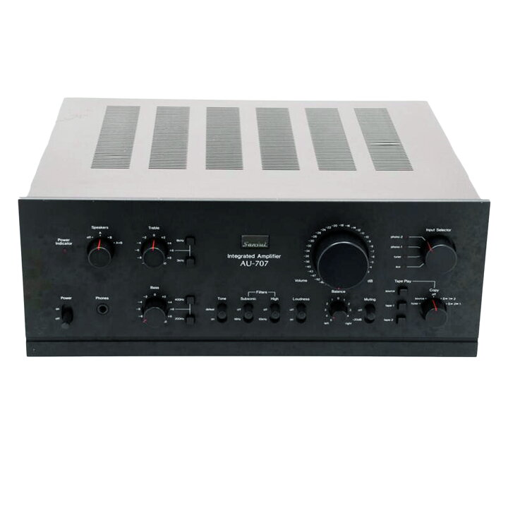 楽天市場】SANSUI 山水/プリメインアンプ/AU-707/Bランク/05【中古  