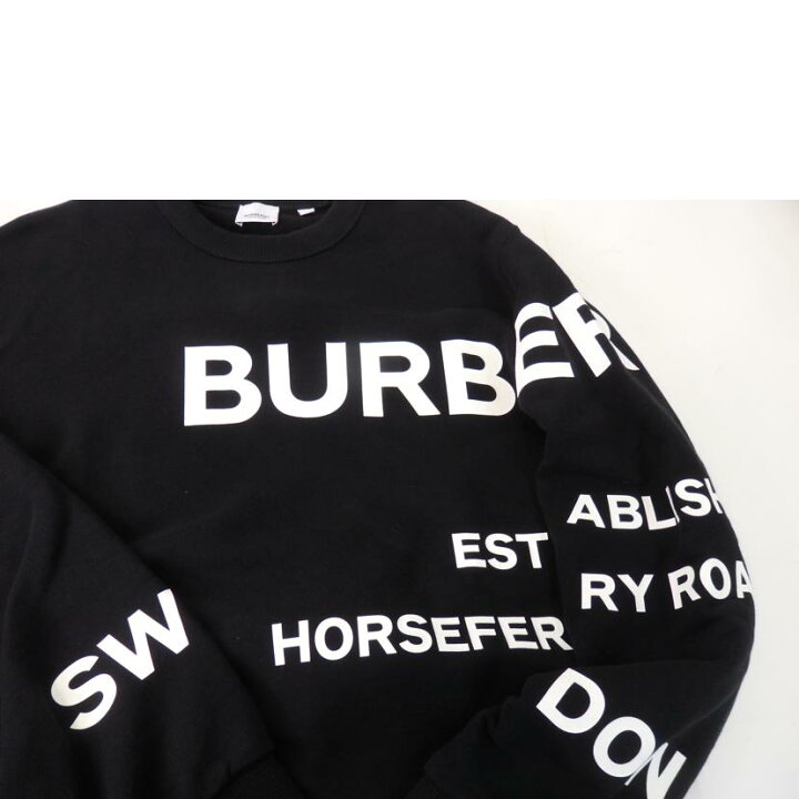 楽天市場】BURBERRY バーバリー/ホースフェリーロゴクルーネック 