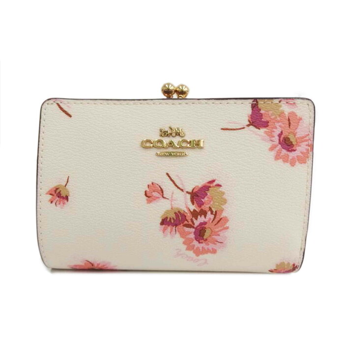 楽天市場】COACH コーチ/キスロックミディアムウォレット/フローラル 