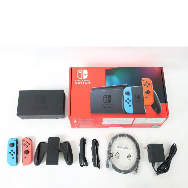 楽天市場】Nintendo 任天堂/ニンテンドースイッチ 後期型 ネオンブルー 