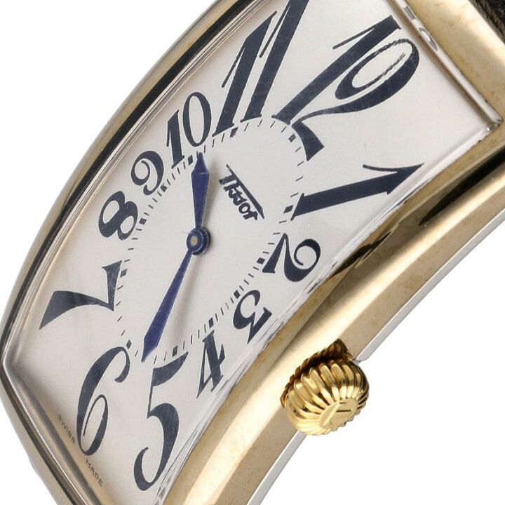 楽天市場】TISSOT ティソ/バナナウォッチレクタンギュラークオーツ 