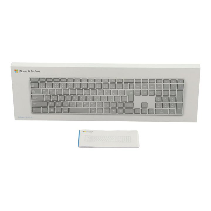 楽天市場】Microsoft マイクロソフト/Surfaceワイヤレスキーボード/WS2 