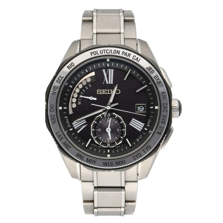 楽天市場】SEIKO セイコー/ブライツ/メンズソーラー電波/8B54-0BG0/490 