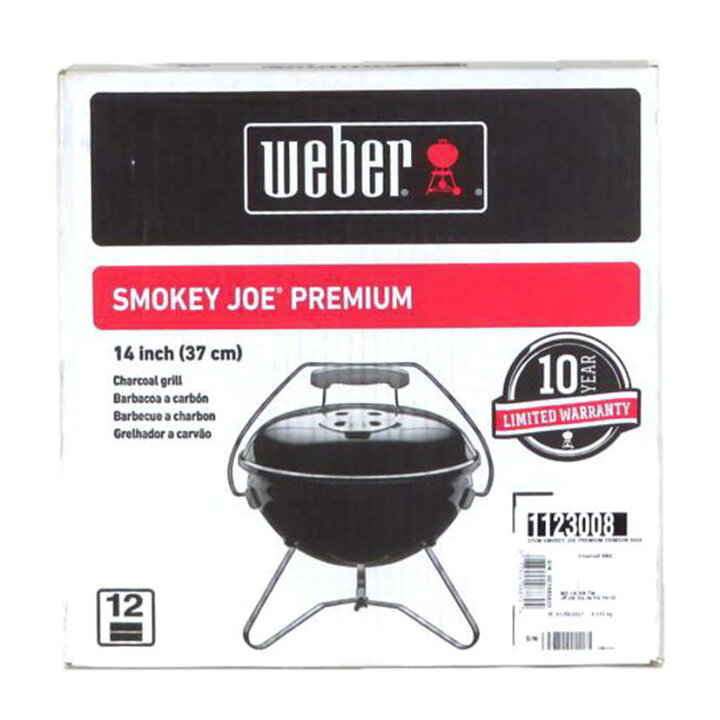 楽天市場】weber ウェーバー/SMOKEY JOE PREMIUM 14インチ/1123008/SA  