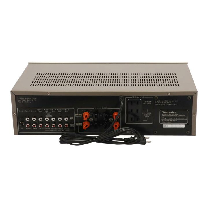 楽天市場】Technics テクニクス/プリメインアンプ/SU-V44/AG0L27C125/B 