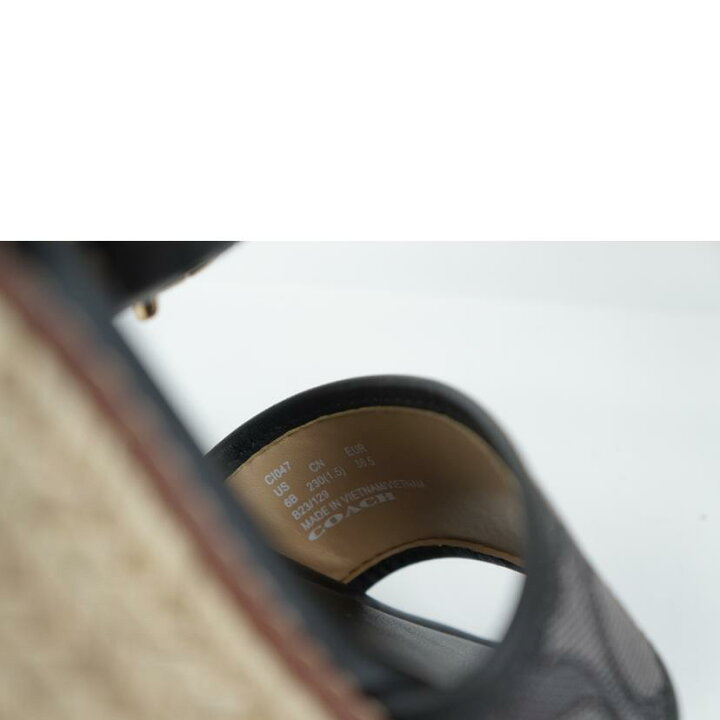 楽天市場】COACH コーチ/コーリーエスパドリーユ シグネチャー  