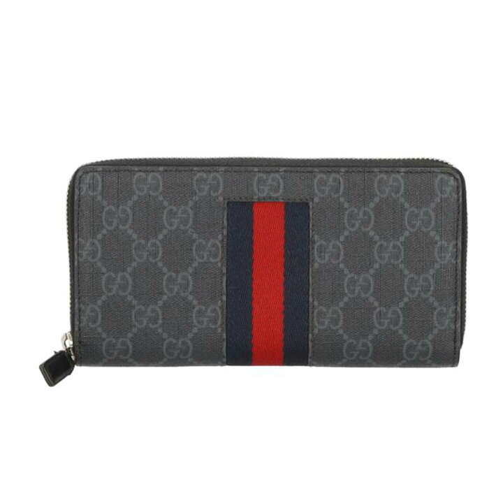 楽天市場】GUCCI グッチ/GGスプリームニューウェーブ ジップアラウンド  