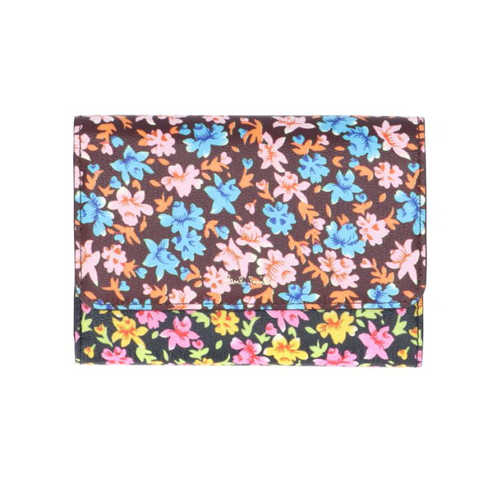 楽天市場】Paul Smith ポールスミス/花柄三つ折り財布/Aランク/09  