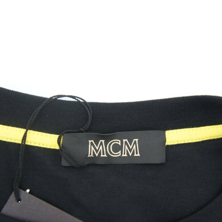 楽天市場】MCM エムシーエム/ロゴ T シャツ M/MHT CSCK05 BK00M/AB  