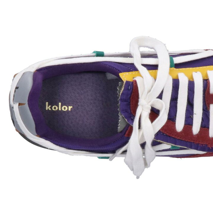 楽天市場】Kolor カラー/23SS B−Purple ローカットスニーカー/23SCM 