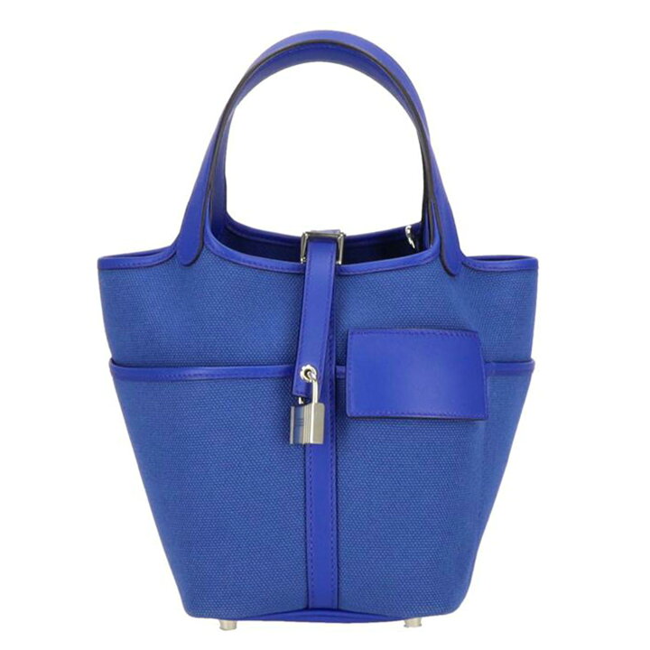 楽天市場】HERMES エルメス/ピコタンロックカーゴPM/ブルーロワイヤル 