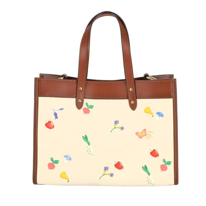 楽天市場】COACH コーチ/フィールドトート30ウィズガーデンエンブロイ 