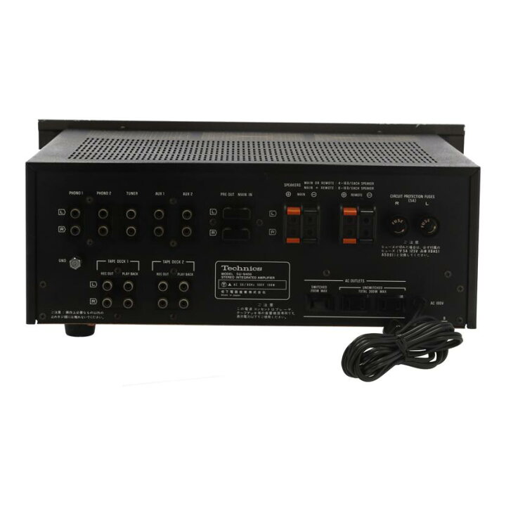 楽天市場】Technics テクニクス/プリメインアンプ/SU-9400/SPGA660B/B  