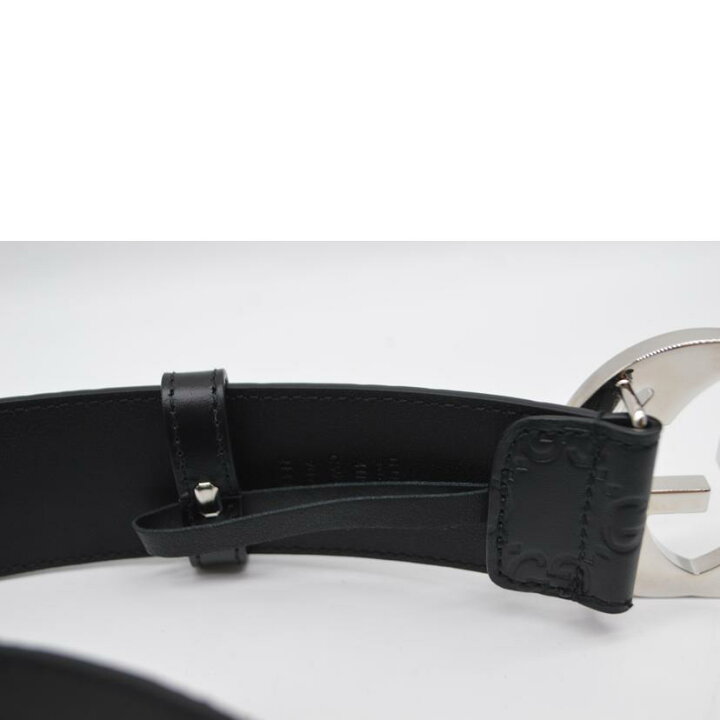 楽天市場】GUCCI グッチ/グッチシマシグネチャーGレザーベルト90  