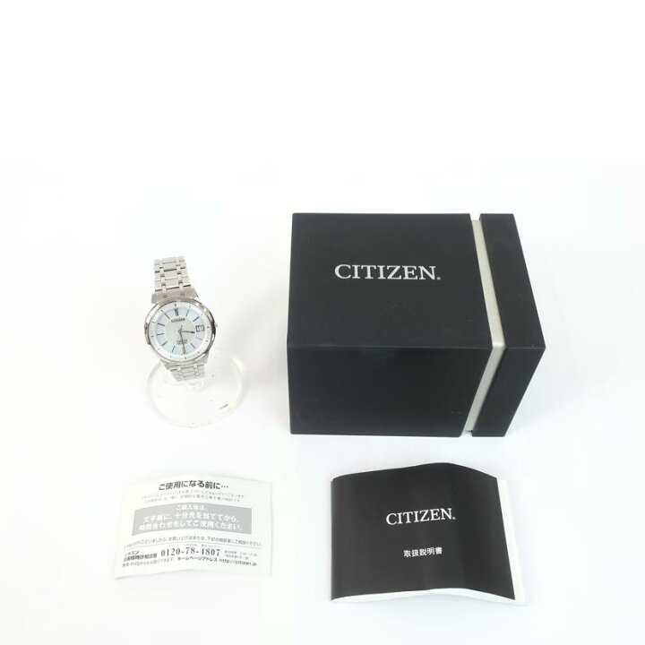 楽天市場】CITIZEN シチズン/エクシード EXCEED ソーラー電波時計/H113 
