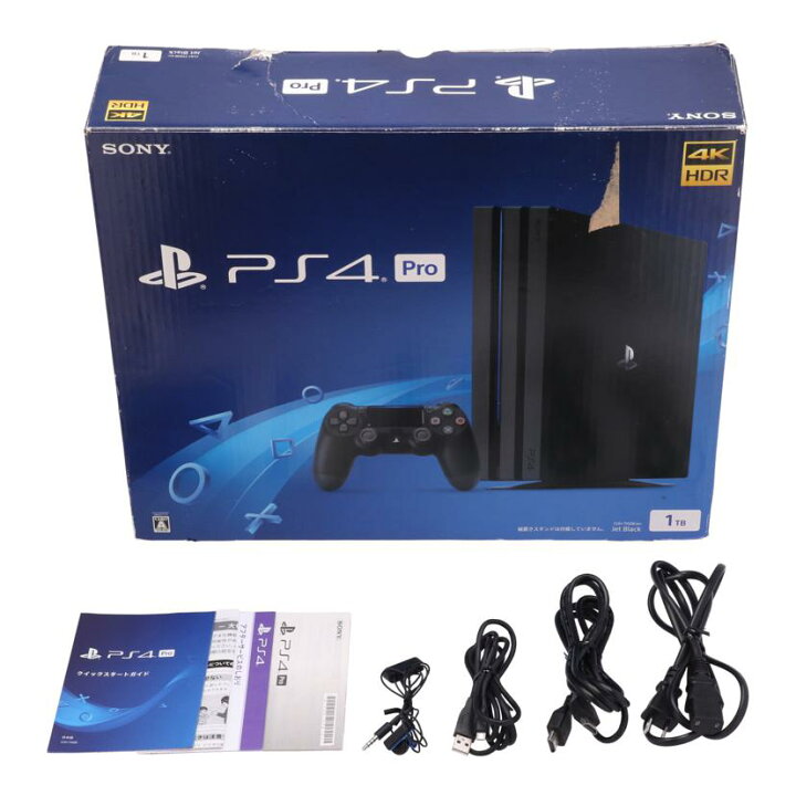 楽天市場】SONY ソニー /PlayStation 4 Pro 本体/CUH-7100BB01 