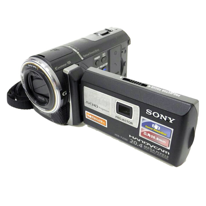 SONY デジタルビデオカメラ ハンディカム HDR-PJ590V ソニー中古  