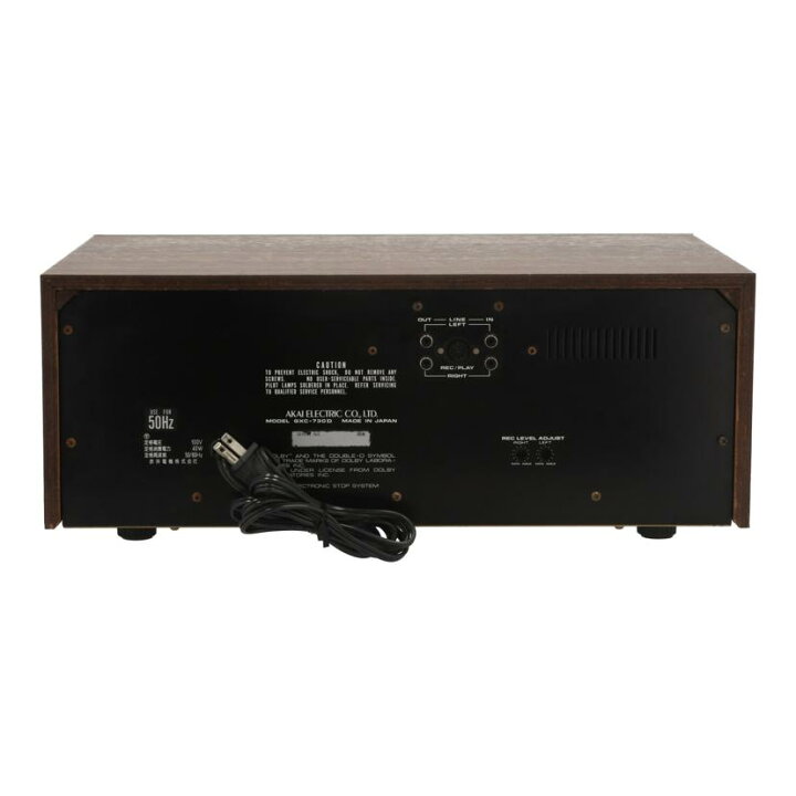 楽天市場】AKAI アカイ/カセットデッキ/GXC-730D/Bランク/88【中古