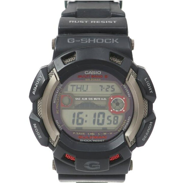 楽天市場】CASIO カシオ/G-SHOCK GULFMAN ガルフマン ソーラー電波時計 