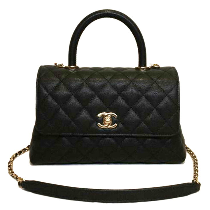 楽天市場】CHANEL シャネル/ココハンドルXS/24/キャビアスキン/トップ 