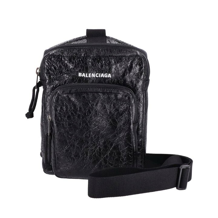 楽天市場】BALENCIAGA バレンシアガ/レザーボディバッグ 